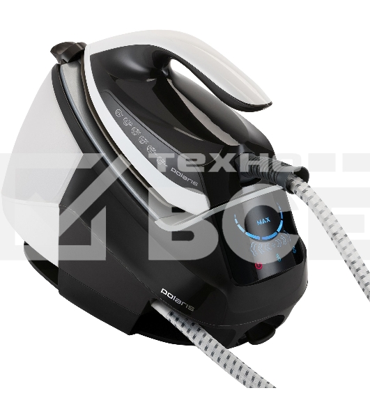 Парогенератор Polaris PSS 9090K Turbo Steam 2600Вт белый/коричневый