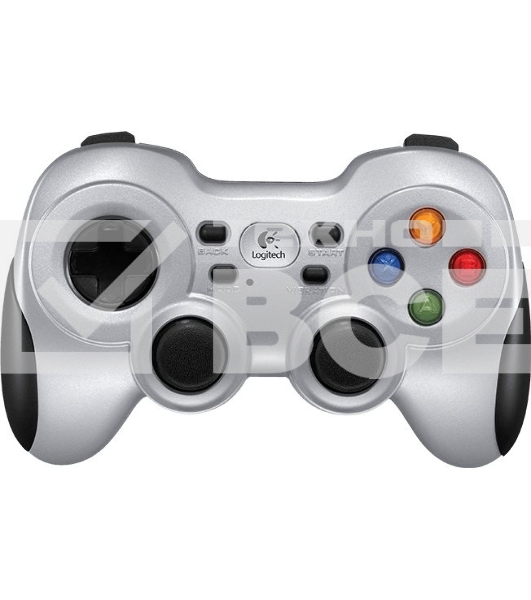 Геймпад Logitech F710 серебристый/черный USB Беспроводной виброотдача обратная связь (940-000172)