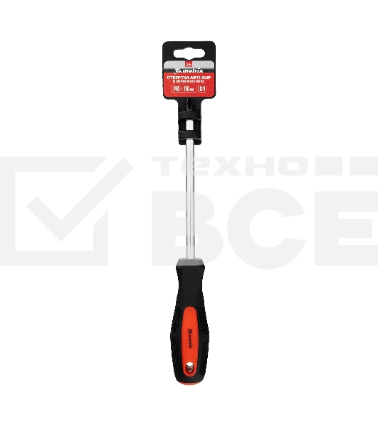 Отвертка Anti-Slip, PH3 х 150 мм, CrV, двухкомп. рукоятка Matrix