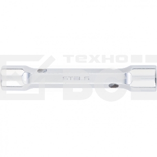 Ключ трубка торцевой усиленный, 10х11 мм, CrV Stels