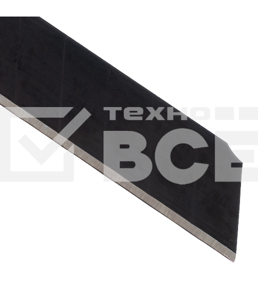 Лезвия Denzel 18 мм, сталь SK4 - 0,5 мм, супер острые, 5 шт.