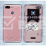 Задняя крышка для Xiaomi Redmi 6  розовая, фото 1
