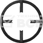 Встраиваемая газовая панель Samsung NA64H3030AK/WT, 5 х 60 х 52 см, газ, кнопочное управление, электроподжиг, поворотные переключатели, черный корпус, фото 1