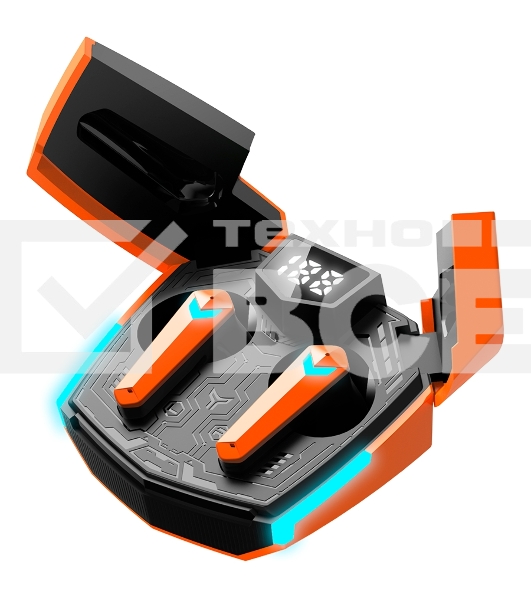 Наушники игровые CANYON headset Doublebee GTWS-2 Gaming Orange