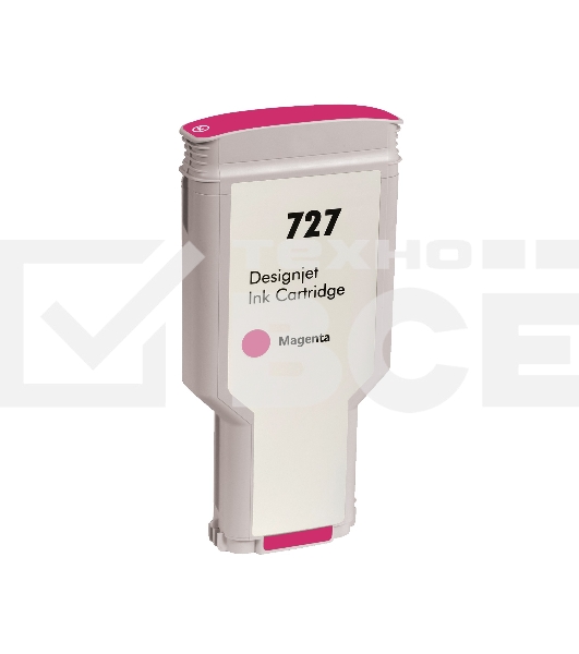 Струйный картридж NV Print 727 (NV-F9J77A) Magenta для HP DesignJet T920/T930/T1500/T1530/T2500/T2530 (300 мл) совместимый