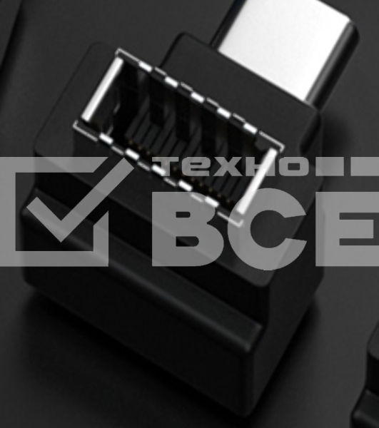 Переходник USB Type E мама на USB Type C папа
