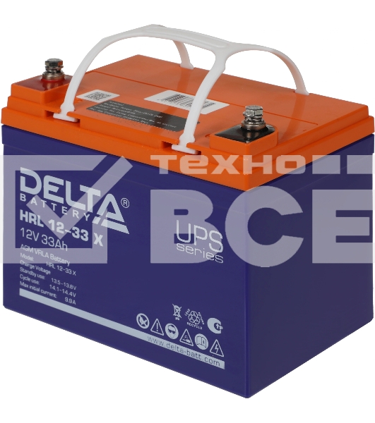 Батарея для ИБП Delta HRL 12-33 X 12В 33Ач