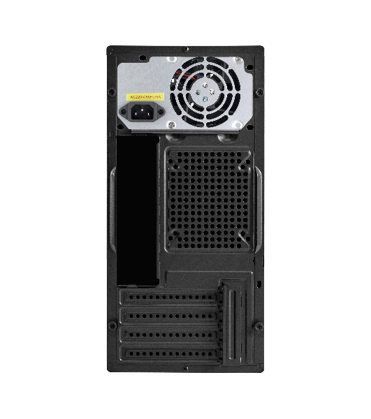 Компьютерный корпус Minitower ExeGate BAA-308MUC-AAA450 (mATX, БП AAA450 с вент. 8см, 1хUSB+1хUSB 3.0+1хTypeC, HD Audio, черный)