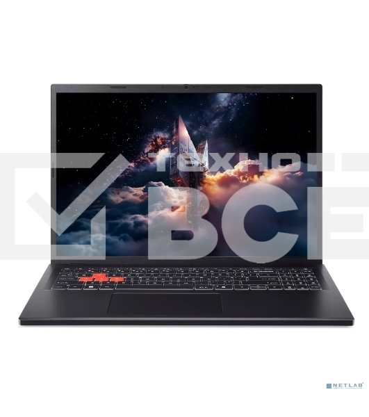 Ноутбук Acer Nitro Lite 16 NL16-71G-51L6 Core i5 13420H 16Gb SSD512Gb NVIDIA GeForce RTX4050 6Gb 16' IPS WUXGA (1920x1200) без ОС черный WiFi BT Cam (NH.DAEEX.002)