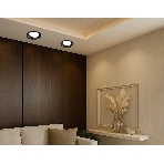 Светильник Ambrella light TN6653 BK черный IP44 GX53 D110*48, фото3