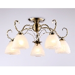Светильник Ambrella light TR3046/5 SB/FR бронза/белый матовый E27/5 max 40W D595*285, фото7