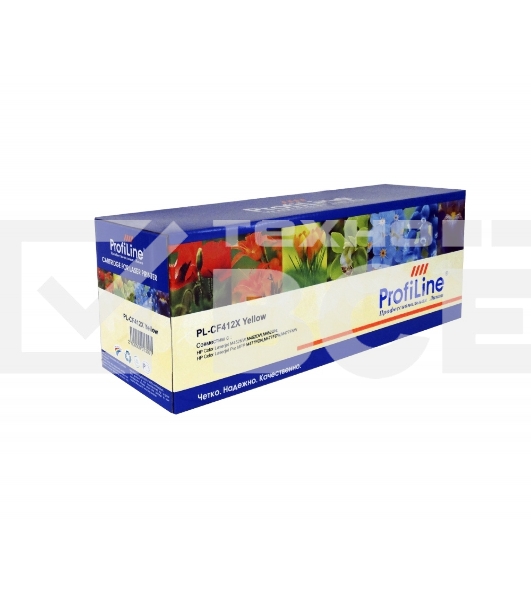 Картридж лазерный PL-CF412X №410X для принтеров HP LaserJet Pro M477/M452 Yellow 5000 копий ProfiLine