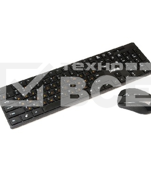 Клавиатура Dialog KMROP-4030U Pointer RF 2.4G - USB {Беспроводной набор, радиоклавиатура + опт. радиомышь 6D}