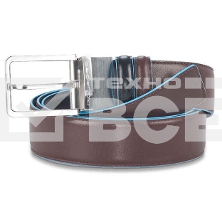 Ремень мужской Piquadro Blue Square CU2619B2/NMO черный/коричневый натур.кожа