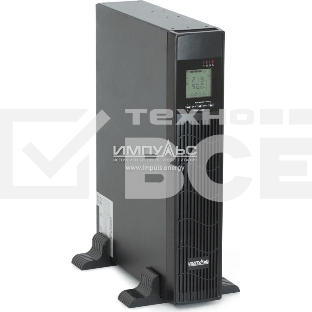 Источник бесперебойного питания Импульс JR10201 1000 ВА / 800 Вт, Rack/Tower, IEC, LCD, Serial, SmartSlot