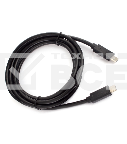 Кабель USB Cablexpert CCP-USB-CMCM2-1.8M, USB3.1 Type-C/Type-C, Gen.2, 10Gbit/s, 5A, 1.8м, пакет