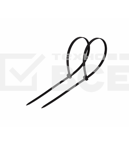 Хомут-стяжка кабельная нейлоновая Rexant 120 x2,5 мм, черная, упаковка 100 шт.