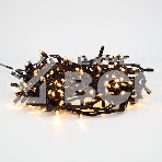 Гирлянда модульная «Дюраплей LED» 10 м, 200 LED, черный каучук, цвет свечения теплый белый NEON-NIGHT, фото2
