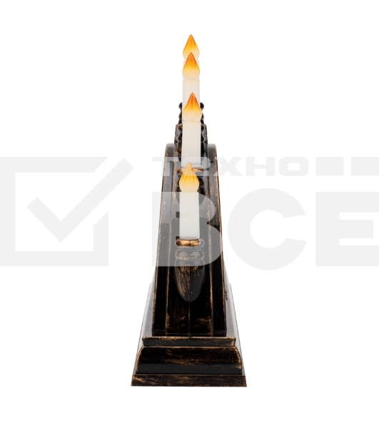 Декоративный светильник 'Подсвечник' с эффектом снегопада Neon-night