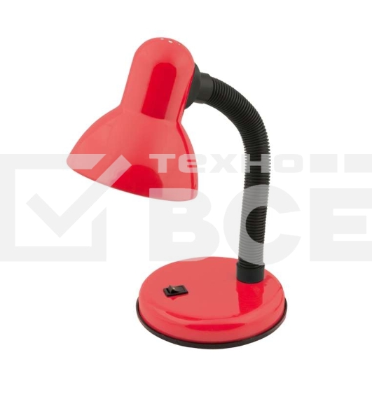 Светильник TLI-201 Red. E27 настольный красн. Uniel 00453