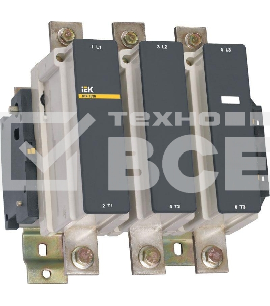 Контактор КТИ-7630 630А 400В/АС3 ИЭК KKT70-630-400-10