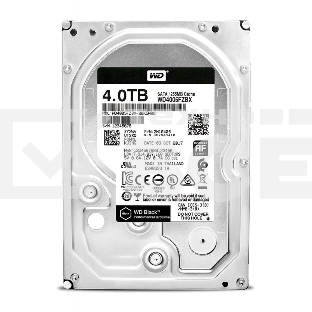 Жесткий диск SATA 4TB 7200RPM 6GB/S 256MB BLACK WD4005FZBX WDC 3.5