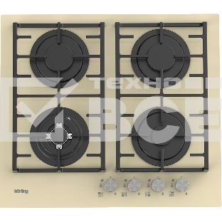 Газовая варочная панель Korting HGG 6825 CTB