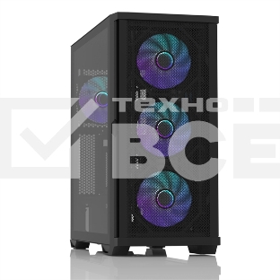 Компьютерный корпус ZALMAN Z10 DUO, ATX, BLACK, WINDOW, 2x3.5