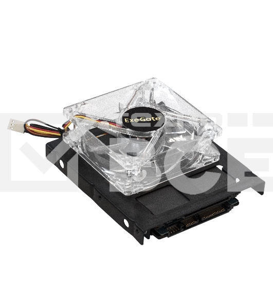 Салазки (переходник) ExeGate EX292544RUS HD-22T3M металлические для установки 2xHDD/SSD 2.5