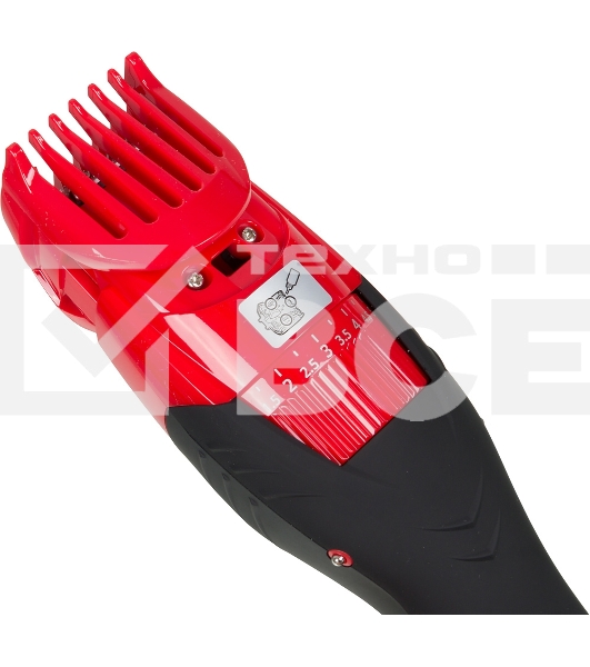 Машинка для стрижки Panasonic ER-GB40 красный (насадок в компл:1шт)