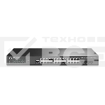 Коммутатор TP-Link JetStream 24-портовый управляемый SFP уровня 2+, 20 гигабитных SFP-портов и 4 гигабитных комбинированных порта SFP/RJ45, фото7