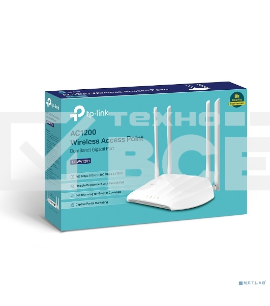 Беспроводная точка доступа TP-Link TL-WA1201 AC1200