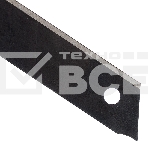 Лезвия Denzel 18 мм, сталь SK4 - 0,5 мм, супер острые, 5 шт., фото7