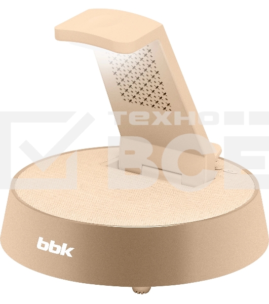 Портативная колонка BBK BTA1110 золотистый 10W 2.0 BT 10м 1800mAh