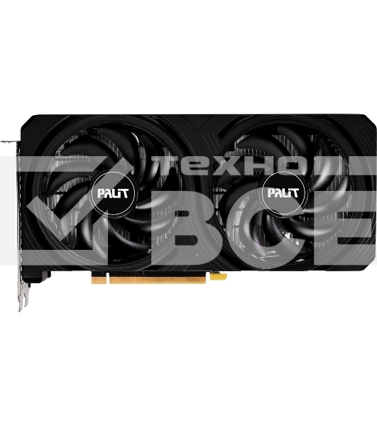 Видеокарта Palit RTX4060 INFINITY 2 OC NVIDIA GeForce RTX 4060 8Gb 128bit PCI-E 4.0 GDDR6 1830/17000 HDMIx1 DPx3 HDCP Ret