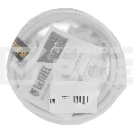 Шнур сетевой Energy Series, ПВС, 3 м, 2х1,5 мм, с неразборной вилкой, белый Denzel, фото 1