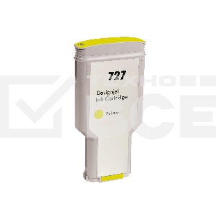 Струйный картридж NV Print 727 (NV-F9J78A) Yellow для HP DesignJet T920/T930/T1500/T1530/T2500/T2530 (300 мл) совместимый