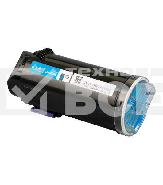 Картридж Sakura 106R03866 для Xerox Phaser VersaLink C500dn/ C500n, C505S/ C505X, голубой, 9 000 к.