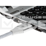 Кабель аудио-видео Cactus CS-HDMI.2.1-3 HDMI (m)/HDMI (m) 3м. Позолоченные контакты серебристый, фото4