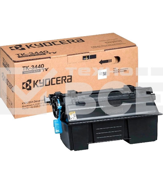 Картридж лазерный Kyocera TK-3440 1T0C0T0NL0 черный (40000стр.) для Kyocera ECOSYS MA6000ifx MA6000