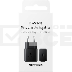 Сетевое зарядное устройство Samsung Adapter 15W Type C with Cable черный (EP-T1510XBEGEU), фото6