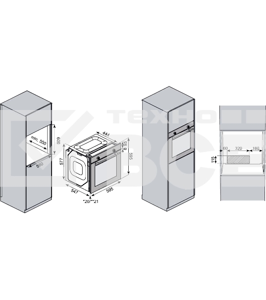 Духовой шкаф Kuppersberg HO 603 B