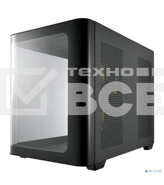 Компьютерный корпус FSP mATX Minitower S380-BA, черный