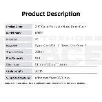 Внешний бокс 2.5 SATA Netac WH11 USB 3.0 NT07WH11-30CC слайд прозрачный корпус, фото7