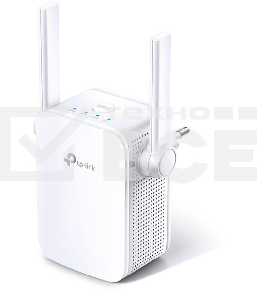 Двухдиапазонный усилитель беспроводного сигнала TP-Link (ретранслятор), 867 Мбит/с на 5 ГГц + 300 Мбит/с на 2,4 ГГц (SOHO RE305) поставляется без кабеля RJ-45