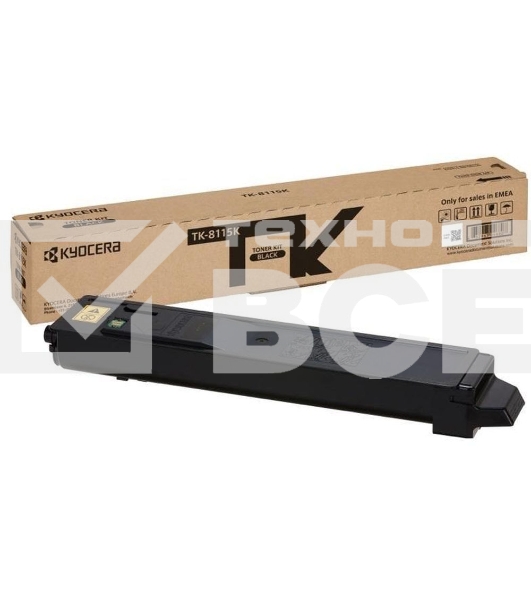Картридж лазерный Kyocera TK-8115K (1T02P30NL0) черный для M8124cidn/M8130cidn 12000 стр