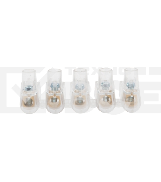 Концевой зажим винтовой изолированный КЗВИ 1,5 мм (5х1) (20 шт./уп.) Rexant