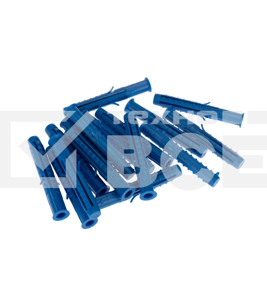 Дюбель распорный KRANZ 8х60, синий, пакет (50 шт./уп.)