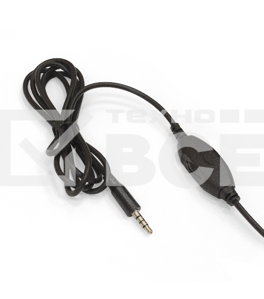 Стереогарнитура ExeGate EX289748RUS Office HS-102S (3,5мм Jack интерфейс, длина кабеля 1,5м)