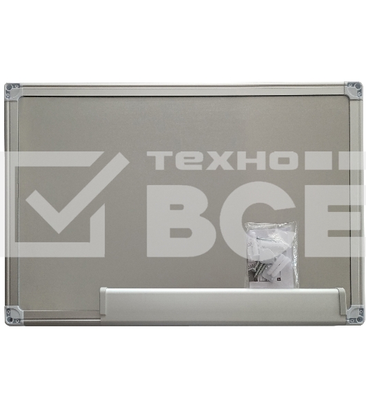 Доска магнитно-маркерная Silwerhof белый 90x120см алюминиевая рама